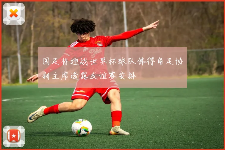 国足将迎战世界杯球队佛得角足协副主席透露友谊赛安排